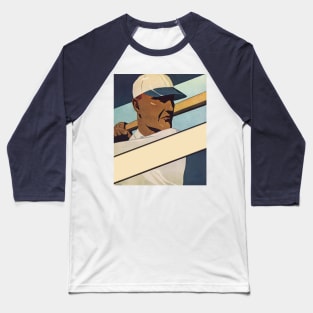 Vintage Sports Baseball Batter, Stylized Art Baseball T-Shirt